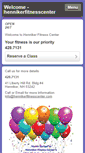 Mobile Screenshot of hennikerfitnesscenter.com